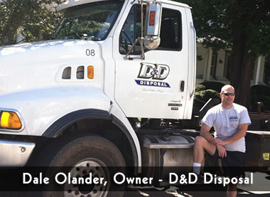 Dale Olander Dumpster Rental Debris Disposal