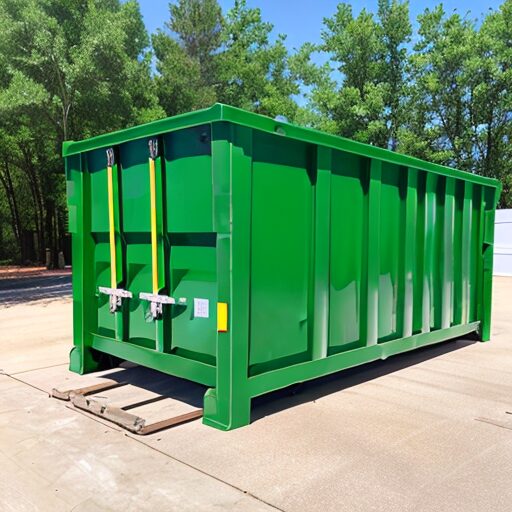 dumpster green